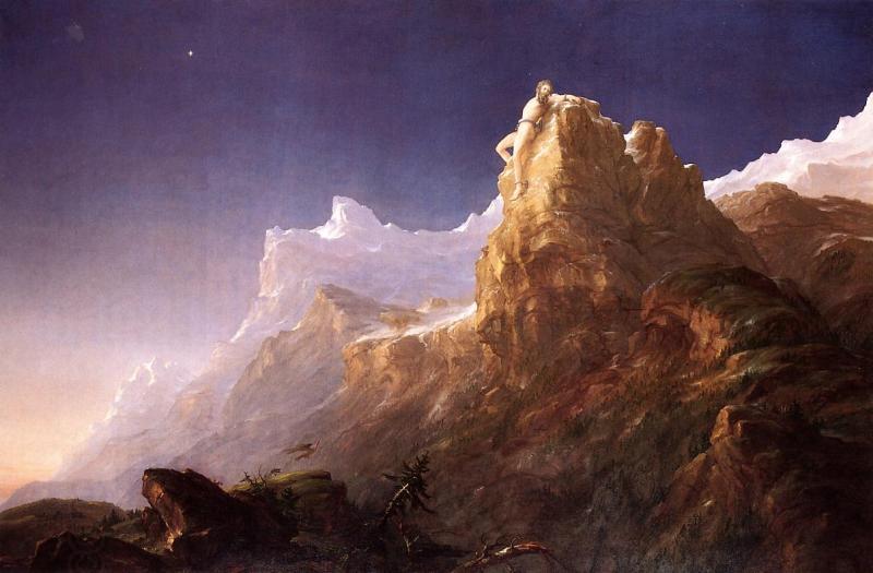 Thomas Cole Prometheus Bound China oil painting art